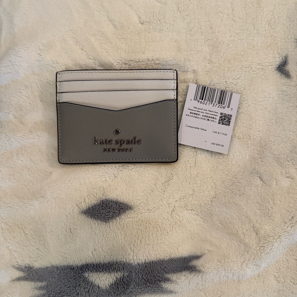 Kate Spade Two-Tone Card Holder